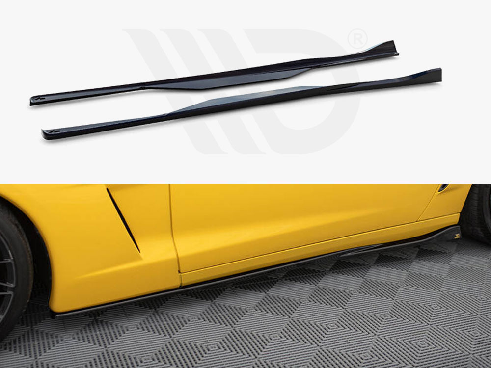 Maxton side skirts diffusers chevrolet corvette c6 1 Maxton side skirts diffusers chevrolet corvette c6