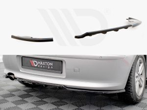 Maxton Central Rear Splitter (Vertical Bars) BMW 1 Series E81 Facelift Models