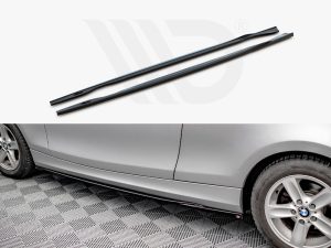 Maxton Side Skirts Diffusers V2 BMW 1 Series E81 Facelift Models