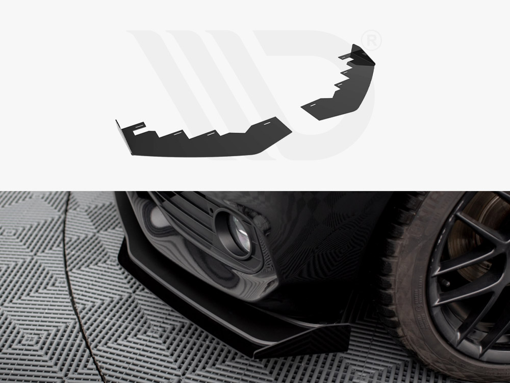 Maxton front flaps bmw 4 series gran coupe (f36) 1 Maxton front flaps bmw 4 series gran coupe (f36)