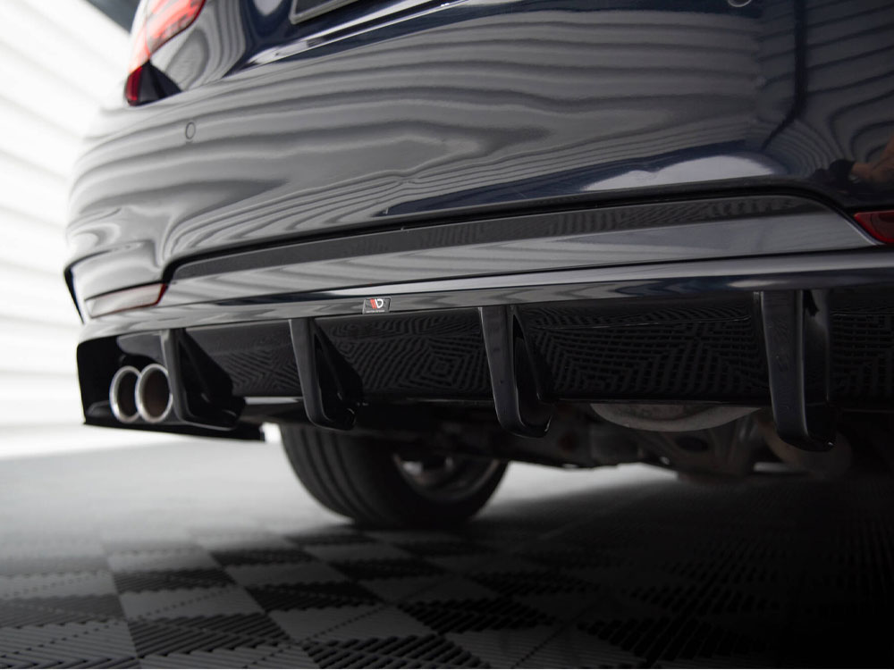 Maxton central rear splitter (vertical bars) bmw 4 series coupe/gran coupe/cabrio m-pack f32/f36/f33 4 Maxton central rear splitter (vertical bars) bmw 4 series coupe/gran coupe/cabrio m-pack f32/f36/f33 - image 4