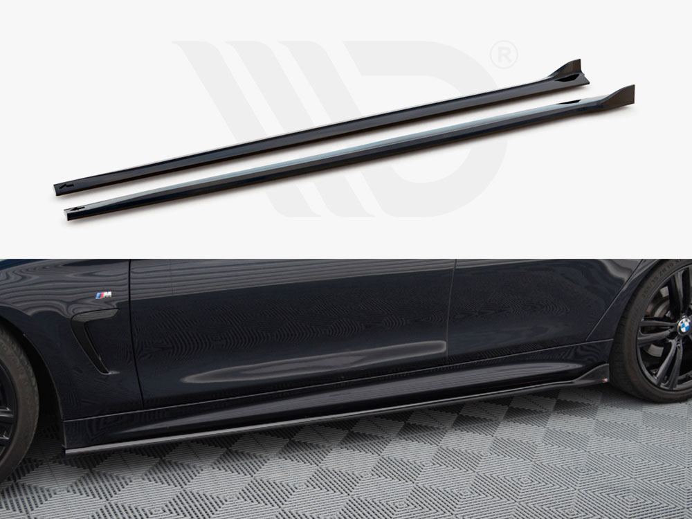 Maxton side skirts diffusers v3 bmw 4 series coupe/gran coupe/cabrio m-pack f32/f36/f33 1 Maxton side skirts diffusers v3 bmw 4 series coupe/gran coupe/cabrio m-pack f32/f36/f33