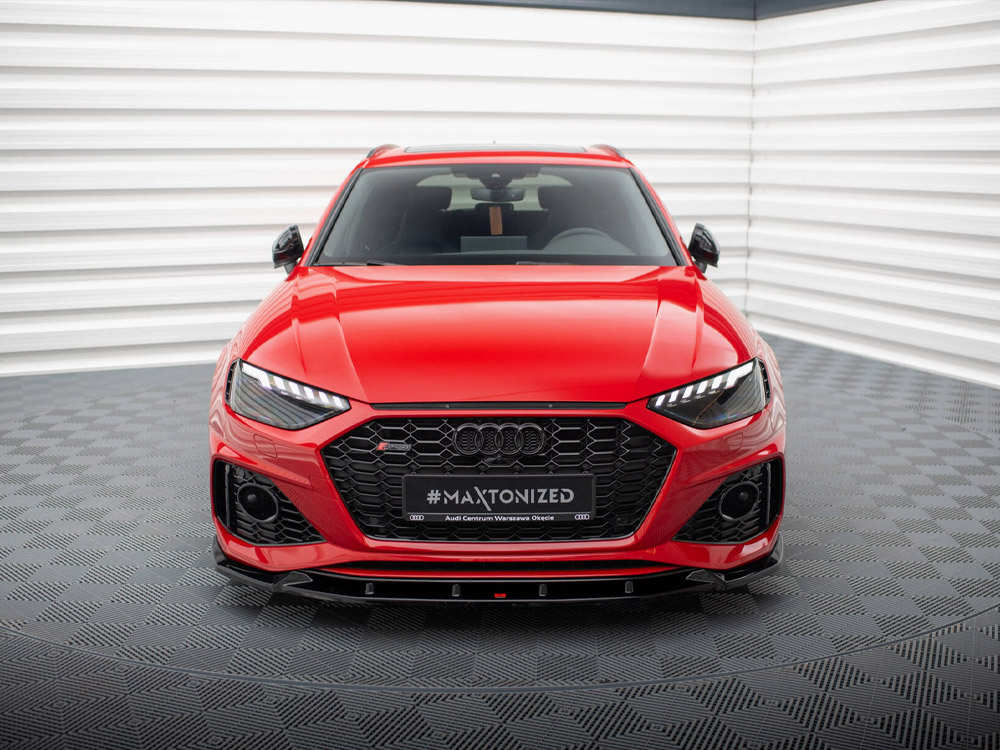Maxton front splitter v2 audi rs4 b9 facelift models 3 Maxton front splitter v2 audi rs4 b9 facelift models - image 3