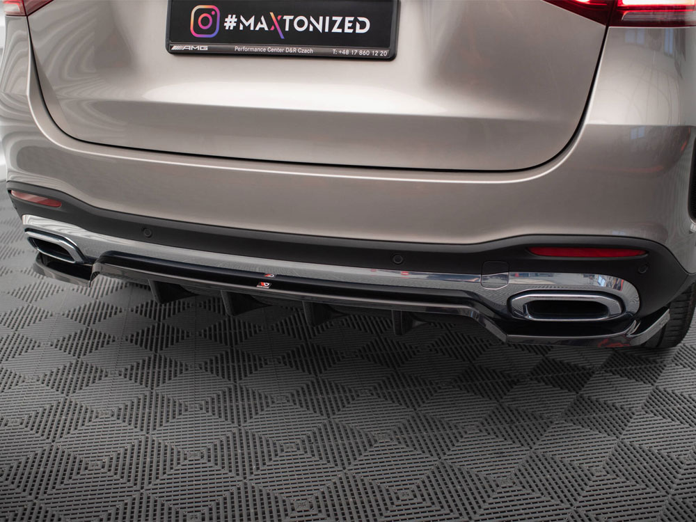 Maxton rear splitter (vertical bars) mercedes-benz gle suv amg-line w167 3 Maxton rear splitter (vertical bars) mercedes-benz gle suv amg-line w167 - image 3