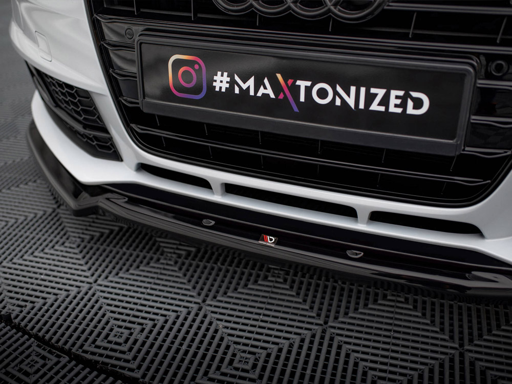 Maxton front splitter v2 audi a4 b8 facelift models competition 4 Maxton front splitter v2 audi a4 b8 facelift models competition - image 4