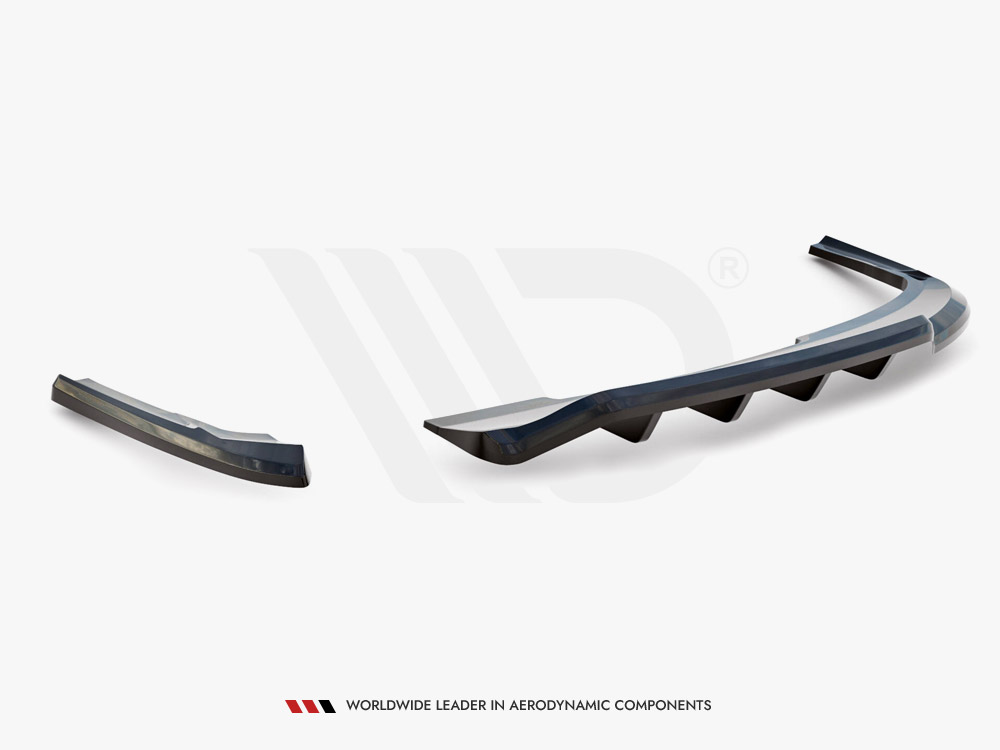 Maxton central rear splitter (vertical bars) audi a4 competition b8 facelift models 7 Maxton central rear splitter (vertical bars) audi a4 competition b8 facelift models - image 7