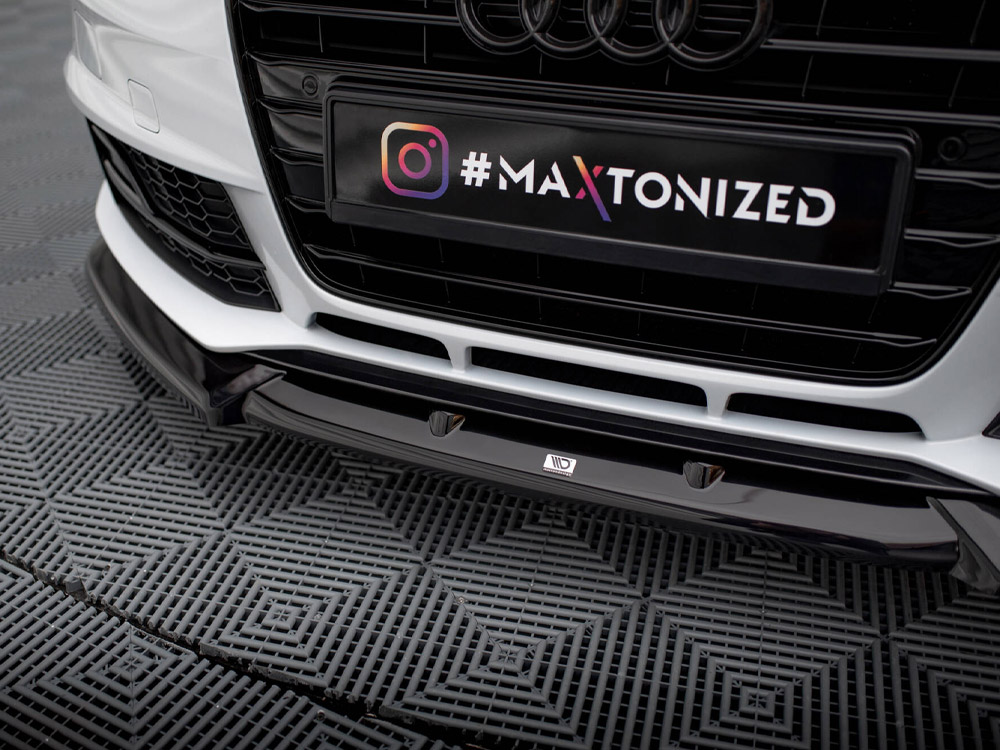 Maxton front splitter v1 audi a4 b8 facelift models competition 4 Maxton front splitter v1 audi a4 b8 facelift models competition - image 4
