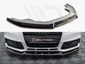 Maxton Front Splitter V1 Audi A4 B8 Facelift Models Competition