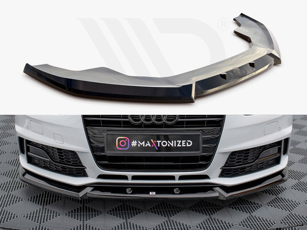 Maxton front splitter v1 audi a4 b8 facelift models competition 1 Maxton front splitter v1 audi a4 b8 facelift models competition