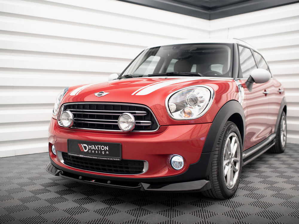 Maxton front splitter mini cooper countryman r60 facelift models 2 Maxton front splitter mini cooper countryman r60 facelift models - image 2
