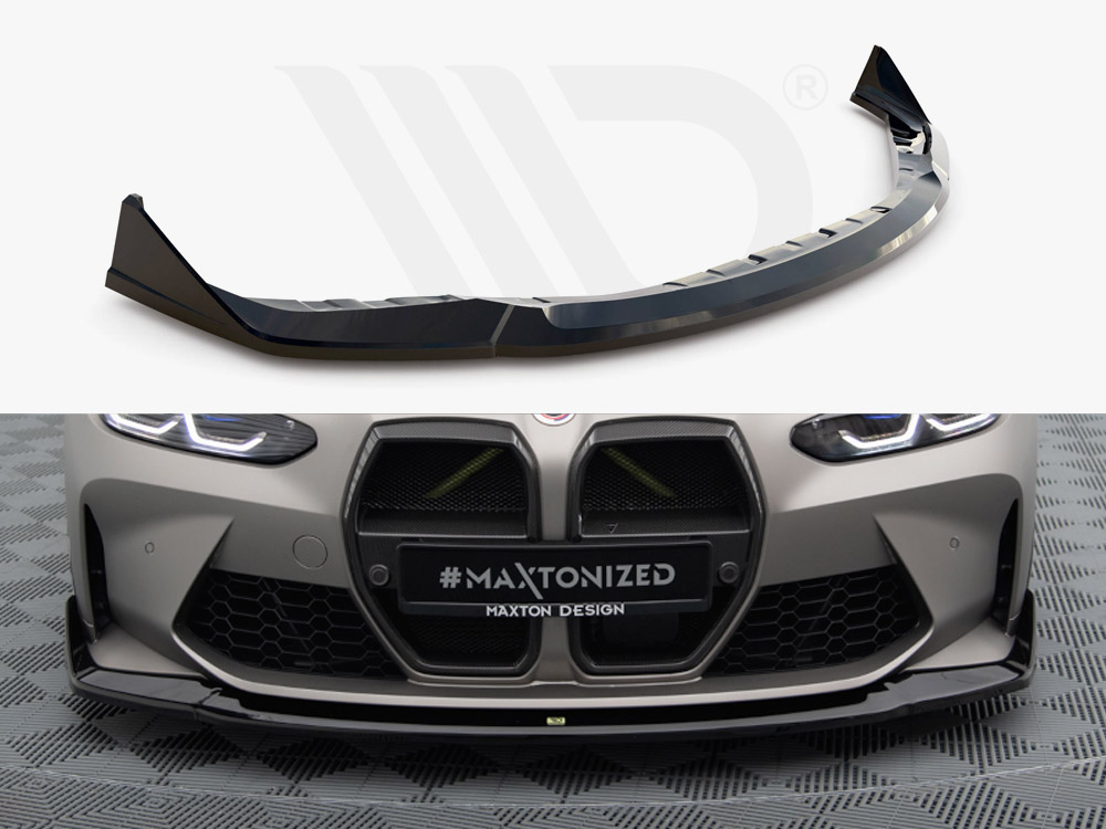Maxton front splitter v4 csl look bmw m4 g82 / m3 g80 1 Maxton front splitter v4 csl look bmw m4 g82 / m3 g80