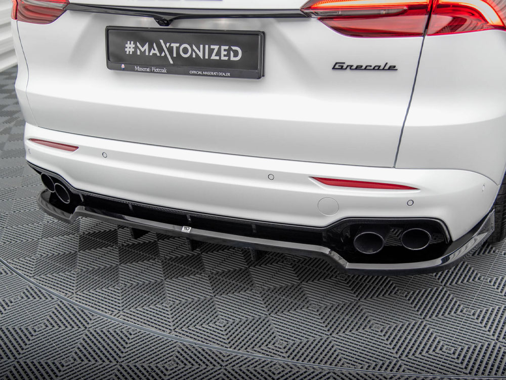 Maxton rear splitter (vertical bars) maserati grecale gt/modena mk1 3 Maxton rear splitter (vertical bars) maserati grecale gt/modena mk1 - image 3
