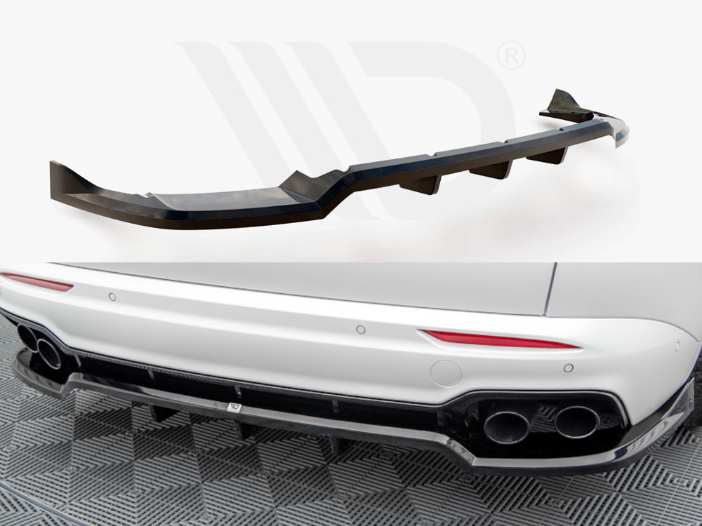 Maxton rear splitter (vertical bars) maserati grecale gt/modena mk1 1 Maxton rear splitter (vertical bars) maserati grecale gt/modena mk1