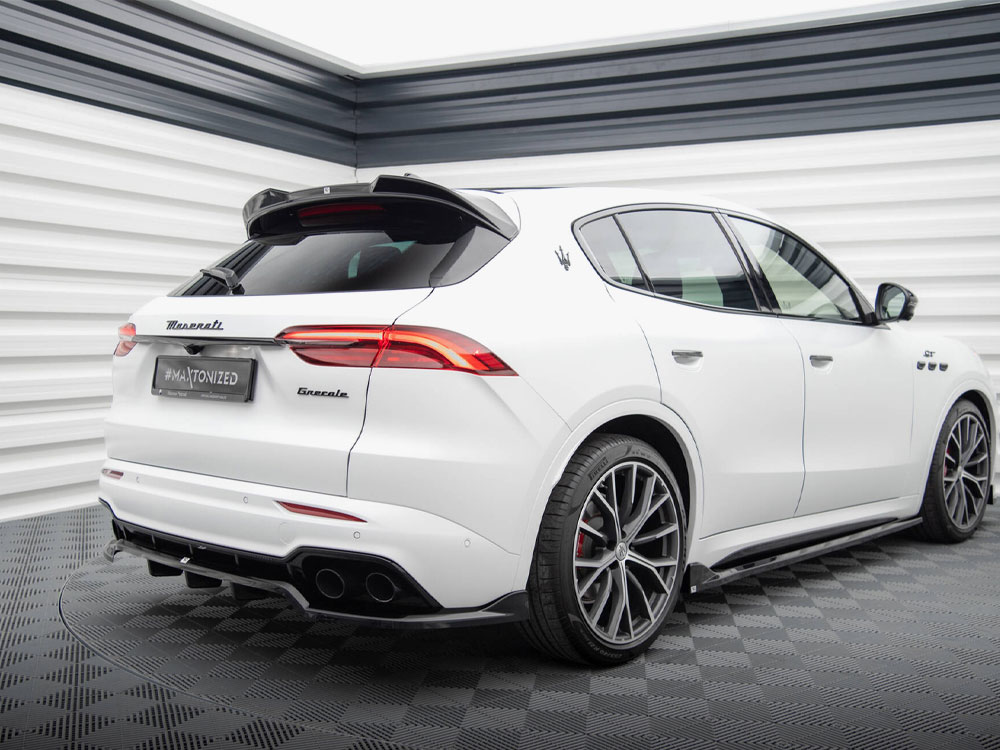 Maxton rear splitter (vertical bars) maserati grecale gt/modena mk1 2 Maxton rear splitter (vertical bars) maserati grecale gt/modena mk1 - image 2
