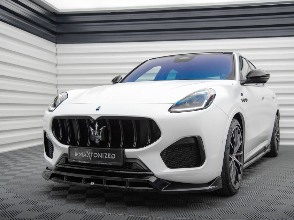 Maxton front splitter maserati grecale gt/modena mk1 2 Maxton front splitter maserati grecale gt/modena mk1 - image 2
