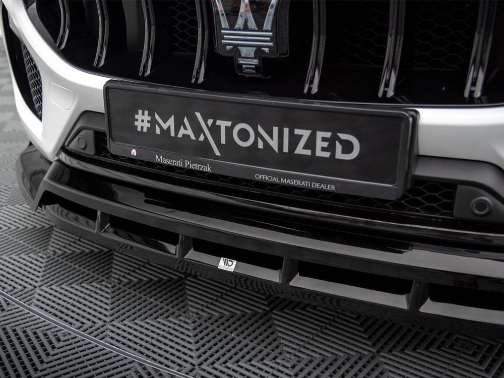 Maxton front splitter maserati grecale gt/modena mk1 4 Maxton front splitter maserati grecale gt/modena mk1 - image 4