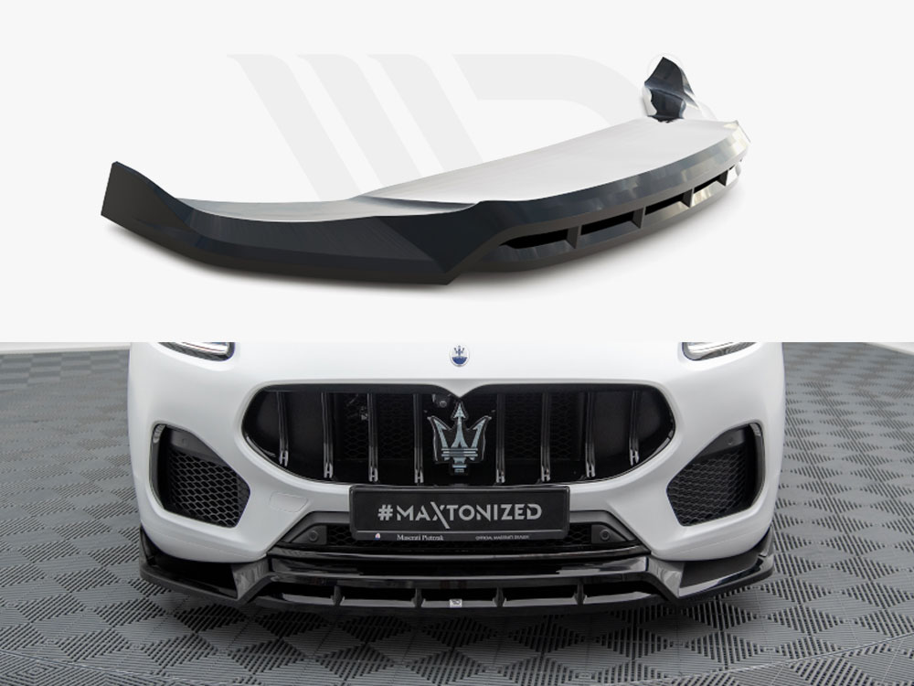 Maxton front splitter maserati grecale gt/modena mk1 1 Maxton front splitter maserati grecale gt/modena mk1