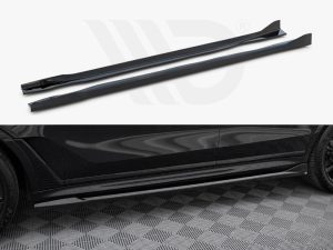 Maxton Side Skirts Diffusers BMW X7 M-Pack G07 Facelift Models