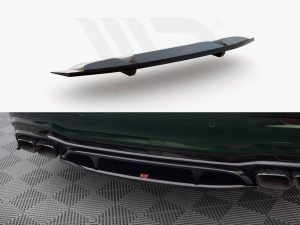 Maxton Central Rear Splitter (Vertical Bars) Mercedes-AMG E63 W213 Facelift Models