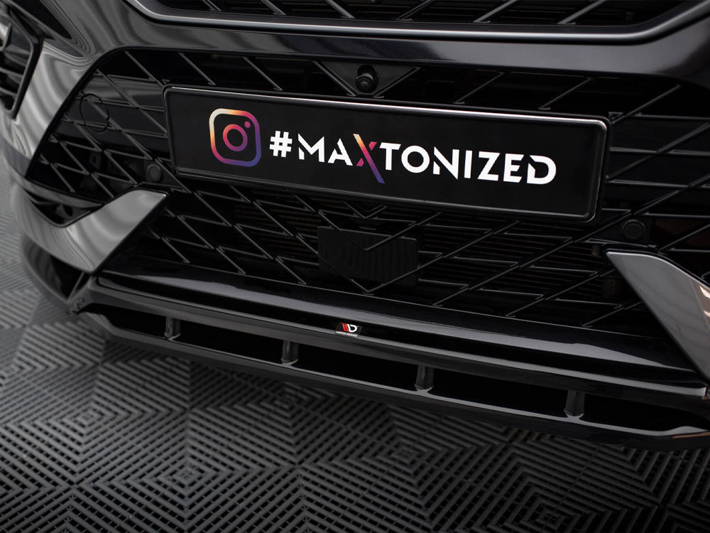 Maxton front splitter cupra ateca mk1 facelift models 4 Maxton front splitter cupra ateca mk1 facelift models - image 4