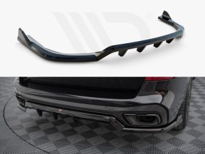 Maxton Central Rear Splitter (Vertical Bars) BMW X5 M-Sport G05