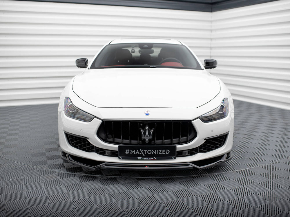 Maxton front splitter v2 maserati ghibli mk3 facelift models 3 Maxton front splitter v2 maserati ghibli mk3 facelift models - image 3