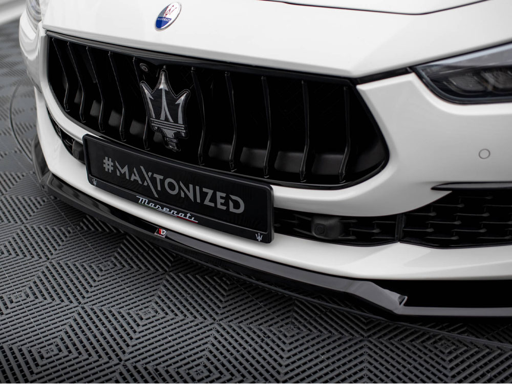 Maxton front splitter v1 maserati ghibli mk3 facelift models 4 Maxton front splitter v1 maserati ghibli mk3 facelift models - image 4