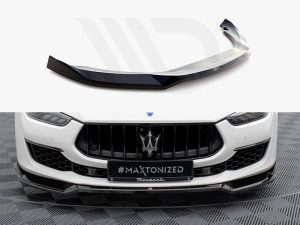 Maxton Front Splitter V1 Maserati Ghibli Mk3 Facelift Models