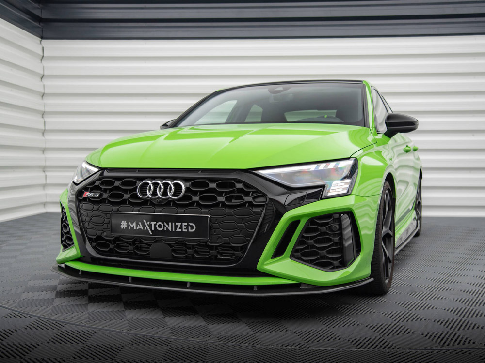 Maxton carbon fibre front splitter audi rs3 saloon/sportback 8y 2 Maxton carbon fibre front splitter audi rs3 saloon/sportback 8y - image 2