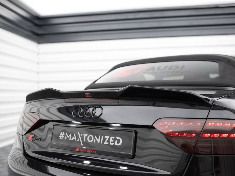 Maxton spoiler cap 3d audi s5/a5 s-line cabrio 8t 2 Maxton spoiler cap 3d audi s5/a5 s-line cabrio 8t - image 2