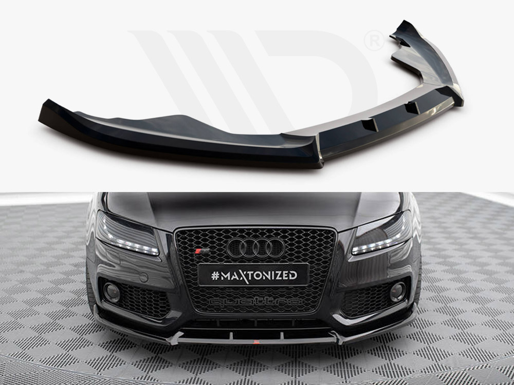 Maxton front splitter v2 audi s5/a5 s-line 8t 1 Maxton front splitter v2 audi s5/a5 s-line 8t