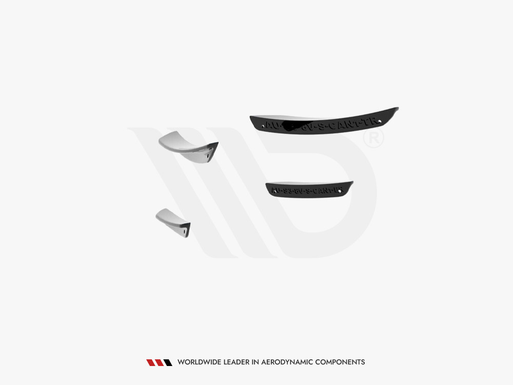 Maxton front bumper wings (canards) audi s3/a3 s-line 8v saloon/cabrio 10 Maxton front bumper wings (canards) audi s3/a3 s-line 8v saloon/cabrio - image 10