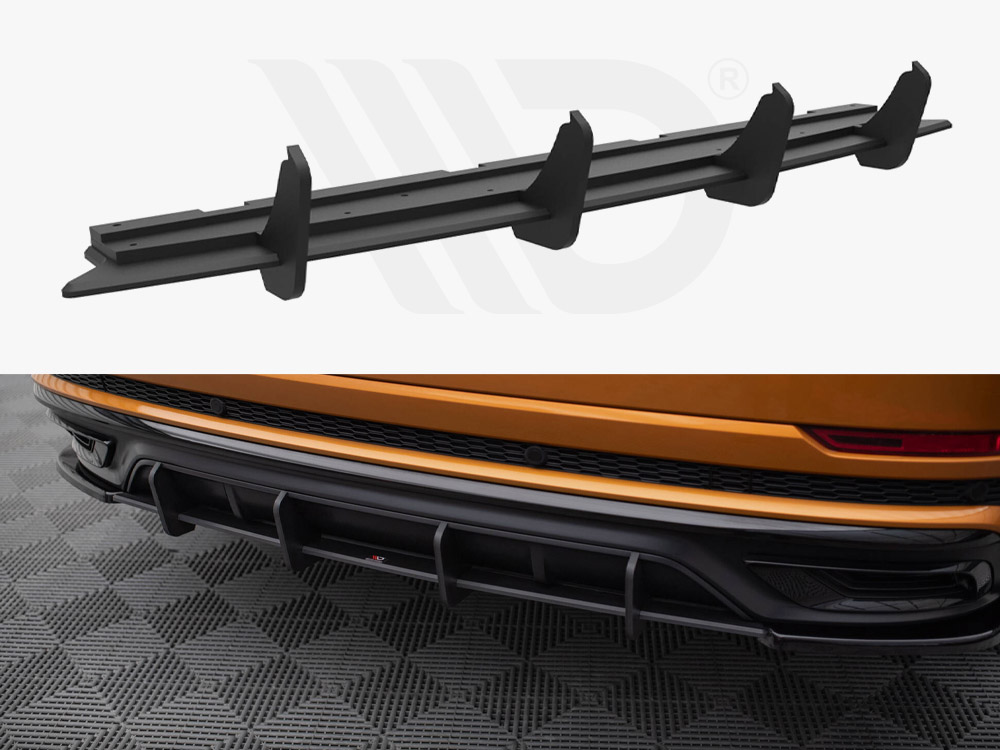 Maxton street pro rear diffuser audi q8 s-line mk1 1 Maxton street pro rear diffuser audi q8 s-line mk1