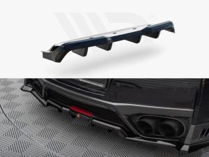 Maxton Central Rear Splitter (Vertical Bars) Nissan GTR R35 Facelift Models