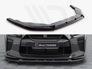 Maxton Front Splitter V2 Nissan GTR R35 2nd Facelift Models