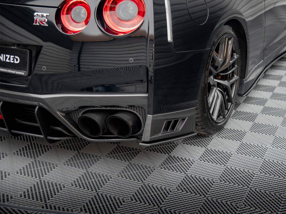 Maxton street pro rear side splitters nissan gtr r35 2nd facelift models 3 Maxton street pro rear side splitters nissan gtr r35 2nd facelift models - image 3