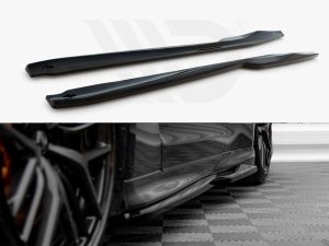 Maxton Side Skirts Diffusers Nissan GTR R35 2nd Facelift Models