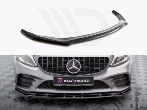Maxton Front Splitter V2 Mercedes-AMG C43 Coupe/Saloon/Estate (C205/W205/S205) Facelift Models