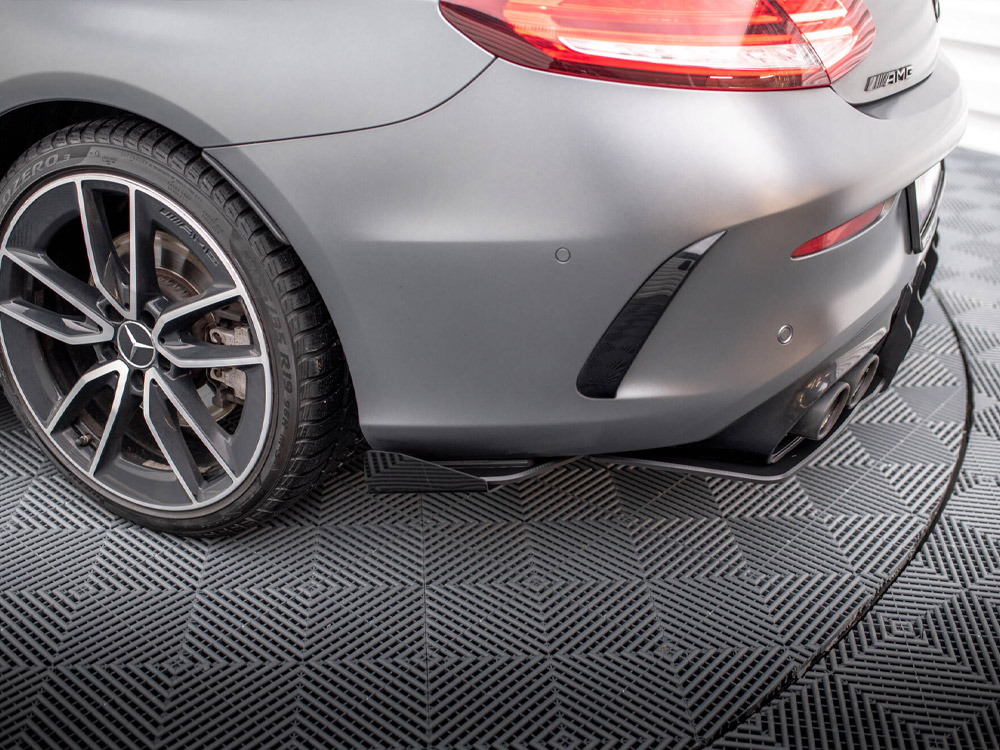 Maxton street pro rear side splitters + flaps mercedes-amg c43 coupe c205 facelift models 4 Maxton street pro rear side splitters + flaps mercedes-amg c43 coupe c205 facelift models - image 4