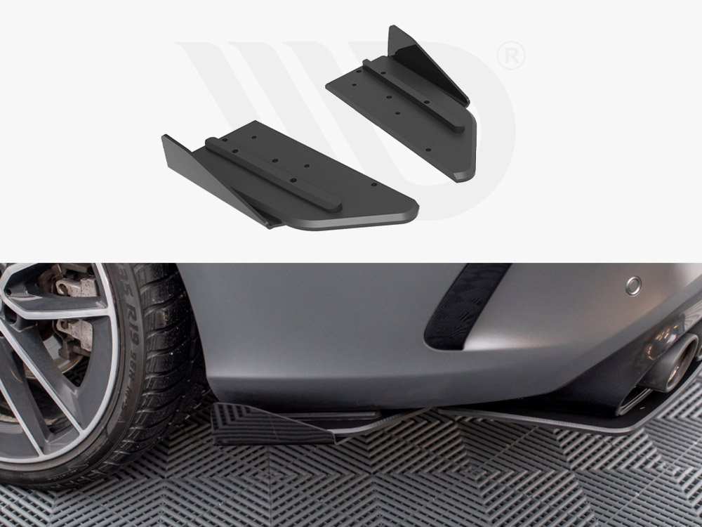 Maxton street pro rear side splitters + flaps mercedes-amg c43 coupe c205 facelift models 1 Maxton street pro rear side splitters + flaps mercedes-amg c43 coupe c205 facelift models