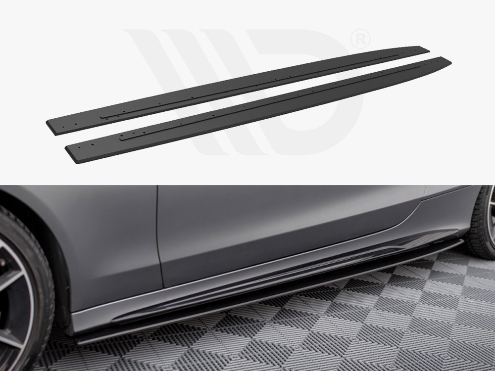 Maxton street pro side skirts diffusers mercedes-amg c43 coupe c205 facelift models 1 Maxton street pro side skirts diffusers mercedes-amg c43 coupe c205 facelift models