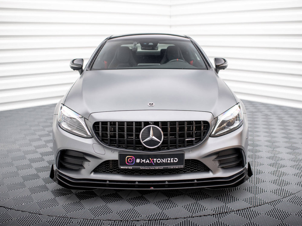Maxton street pro front splitter + flaps mercedes-amg c43 coupe c205 facelift models 3 Maxton street pro front splitter + flaps mercedes-amg c43 coupe c205 facelift models - image 3