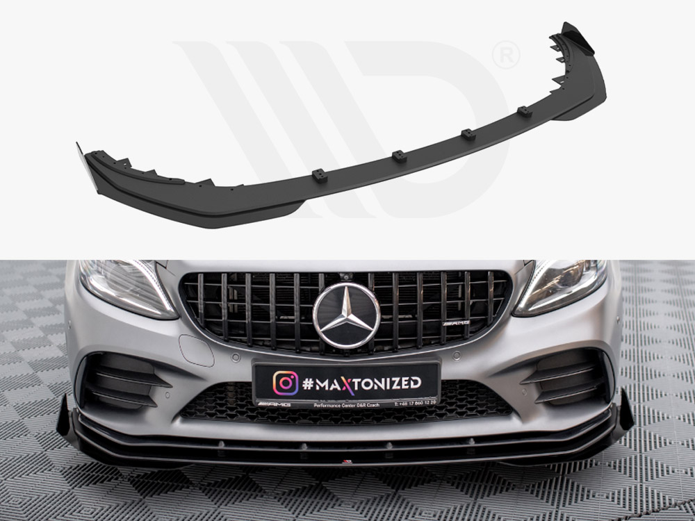 Maxton street pro front splitter + flaps mercedes-amg c43 coupe c205 facelift models 1 Maxton street pro front splitter + flaps mercedes-amg c43 coupe c205 facelift models