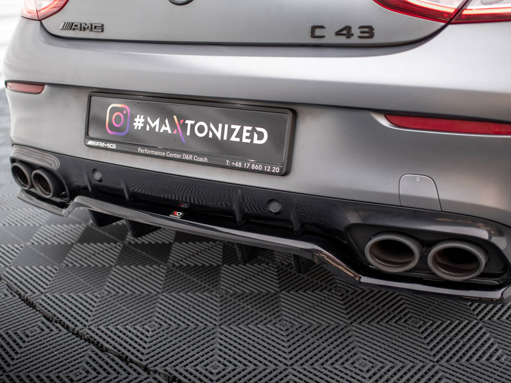Maxton rear splitter (vertical bars) mercedes-amg c43 coupe c205 facelift models 4 Maxton rear splitter (vertical bars) mercedes-amg c43 coupe c205 facelift models - image 4