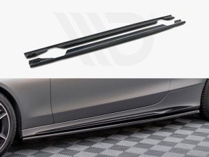 Maxton Side Skirts Diffusers Mercedes-AMG C43 Coupe C205 Facelift Models