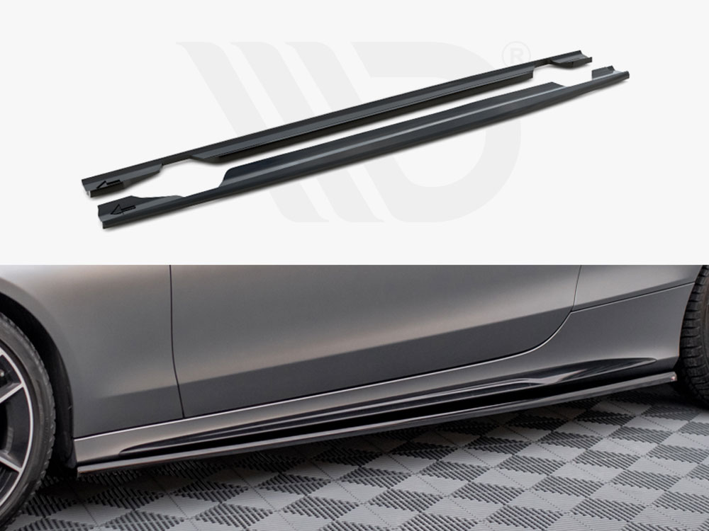 Maxton side skirts diffusers mercedes-amg c43 coupe c205 facelift models 1 Maxton side skirts diffusers mercedes-amg c43 coupe c205 facelift models