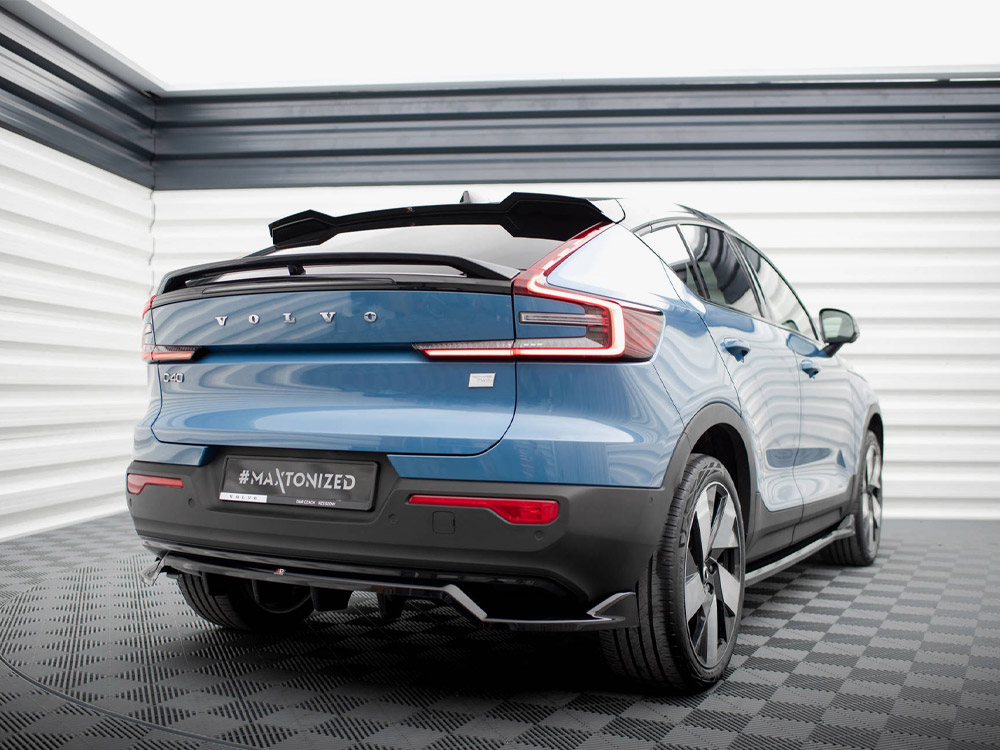 Maxton rear splitter (vertical bars) volvo c40 mk1 2 Maxton rear splitter (vertical bars) volvo c40 mk1 - image 2