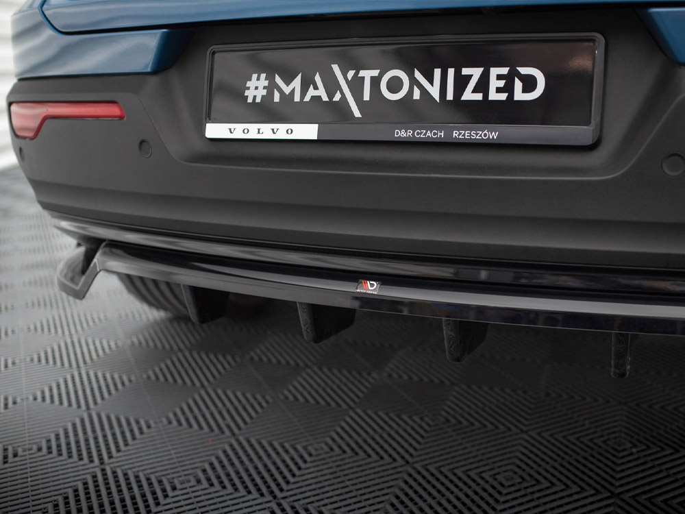 Maxton rear splitter (vertical bars) volvo c40 mk1 4 Maxton rear splitter (vertical bars) volvo c40 mk1 - image 4