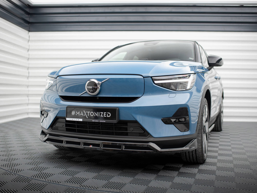 Maxton front splitter volvo c40 mk1 2 Maxton front splitter volvo c40 mk1 - image 2