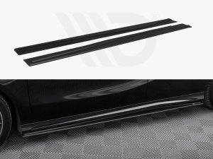 Maxton Side Skirts Diffusers Mercedes-Benz A-Class AMG-Line W176 Facelift Models
